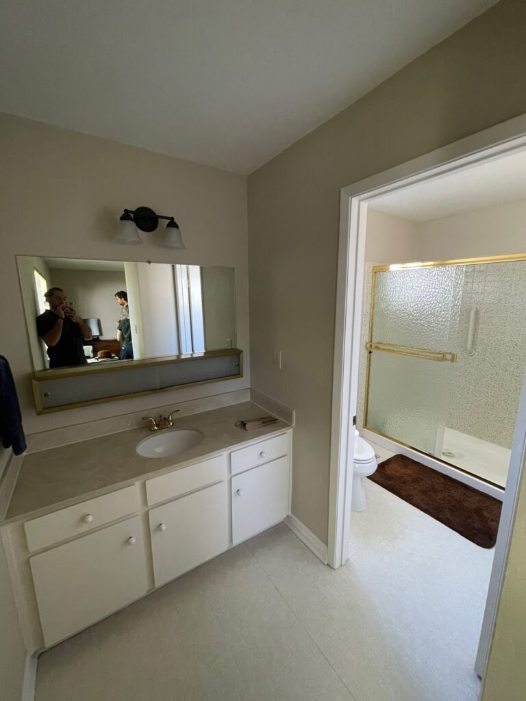 Before 1 master bath